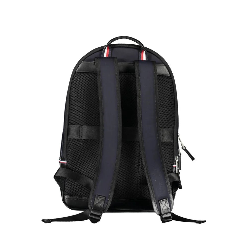 Tommy Hilfiger Blue Polyethylene Men Backpack - Laptop Backpacks