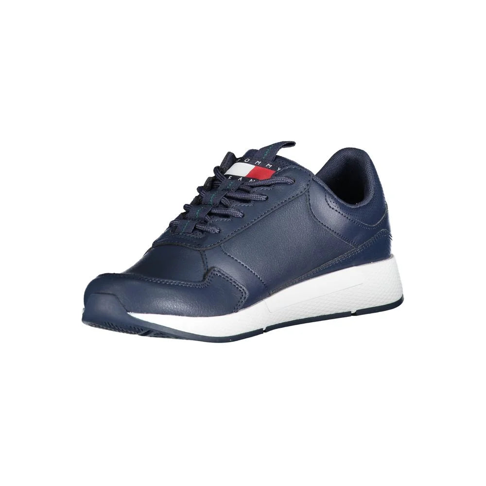 Tommy Hilfiger Blue Polyethylene Men Sneaker - EU40/US7 - Sneakers