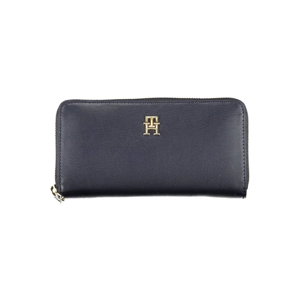 Tommy Hilfiger Blue Polyethylene Wallet - Wallets