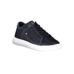 Tommy Hilfiger Blue Recycled Polyester Men Sneaker - Sneakers