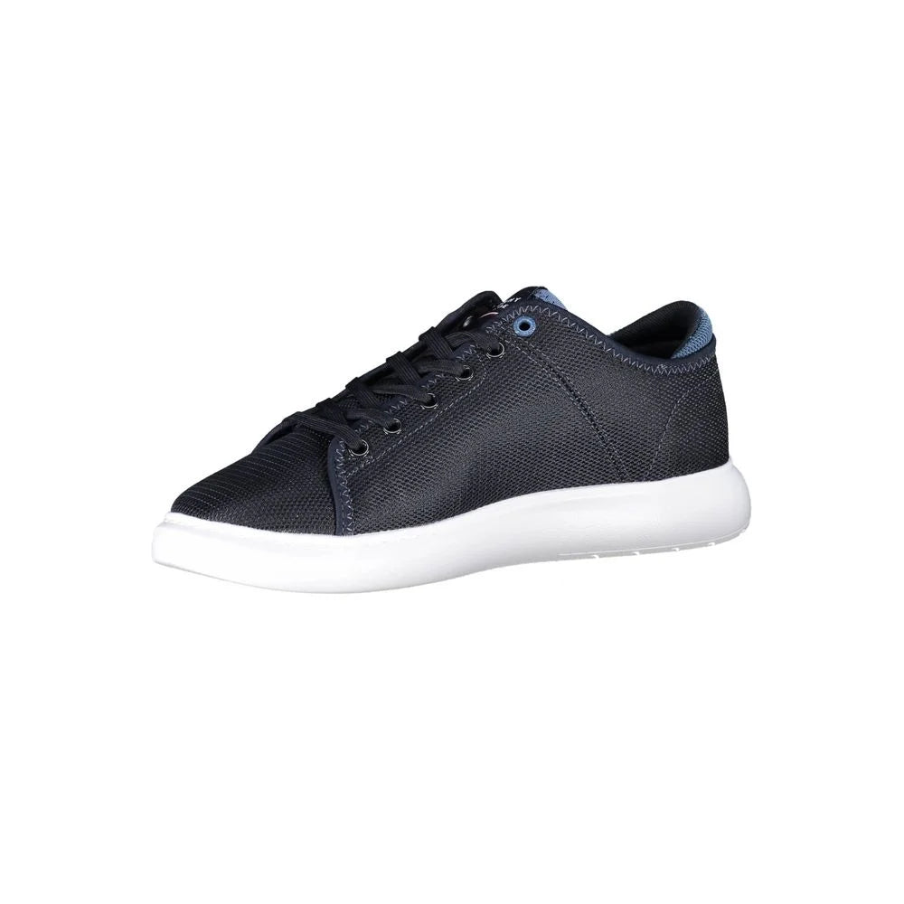 Tommy Hilfiger Blue Recycled Polyester Men Sneaker - Sneakers