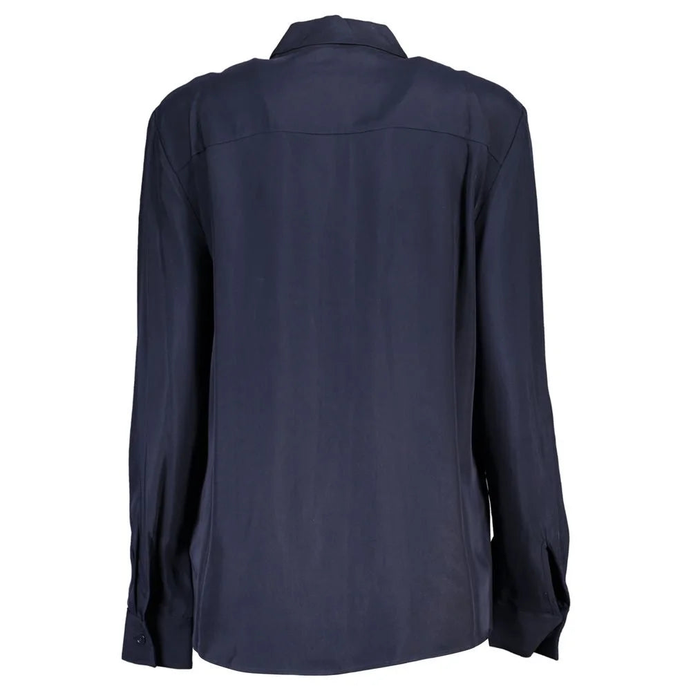Tommy Hilfiger Blue Viscose Shirt - 34 - Shirts