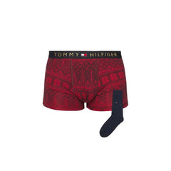 Tommy Hilfiger Bordeaux Cotton Boxer