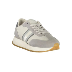 Tommy Hilfiger Brown Leather Men Sneaker - Sneakers
