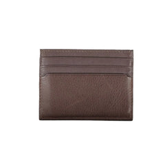 Tommy Hilfiger Brown Leather Men Wallet - Card Cases