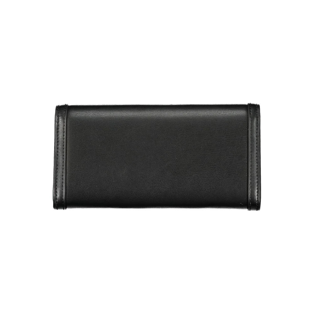Tommy Hilfiger Elegant Black Dual-Compartment Wallet - Wallets