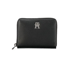 Tommy Hilfiger Elegant Black Polyethylene Wallet - Wallets
