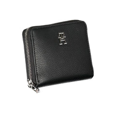 Tommy Hilfiger Elegant Black Polyethylene Wallet - Wallets