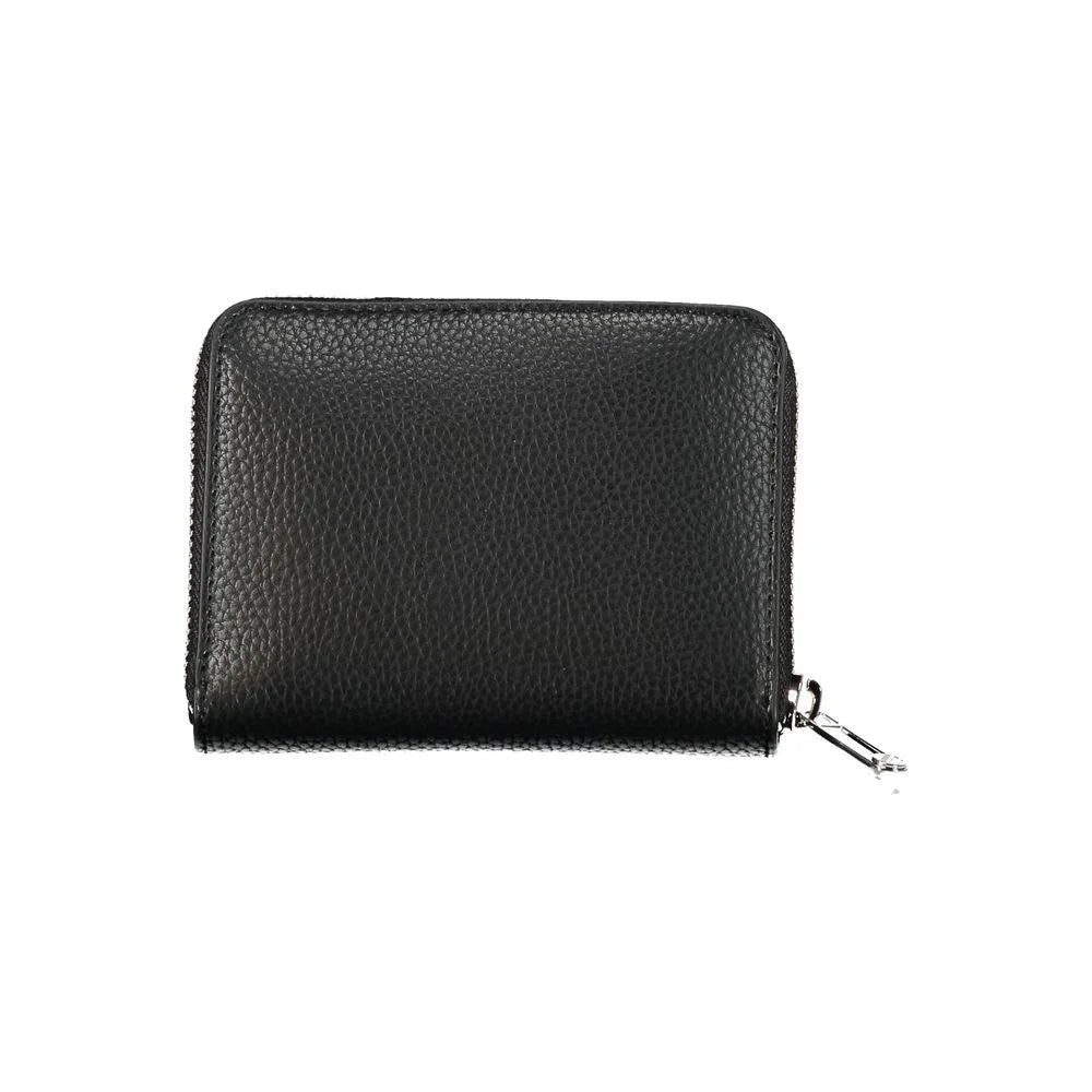 Tommy Hilfiger Elegant Black Polyethylene Wallet - Wallets