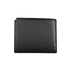 Tommy Hilfiger Elegant Leather Double Card Wallet with Contrast Details - Wallets