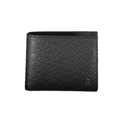 Tommy Hilfiger Elegant Leather Double Card Wallet with Contrast Details - Wallets