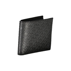 Tommy Hilfiger Elegant Leather Double Card Wallet with Contrast Details - Wallets