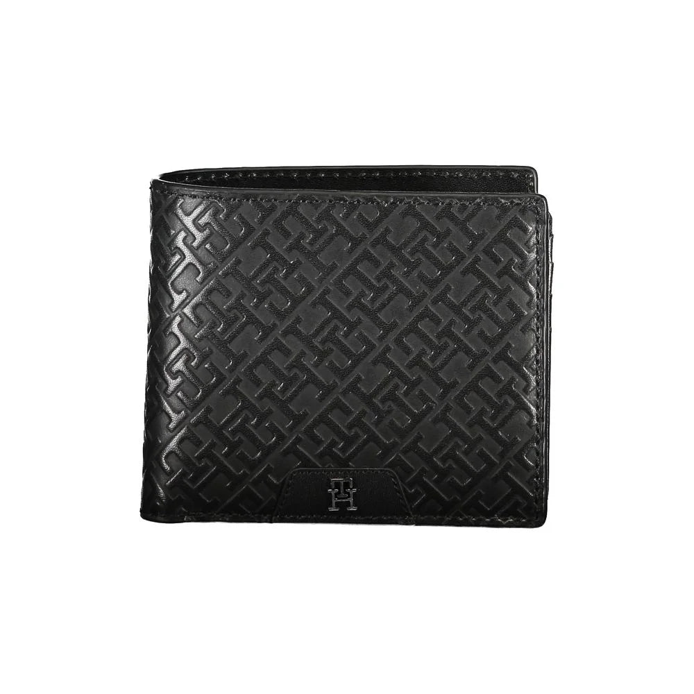 Tommy Hilfiger Elegant Leather Wallet with Coin Purse - Wallets