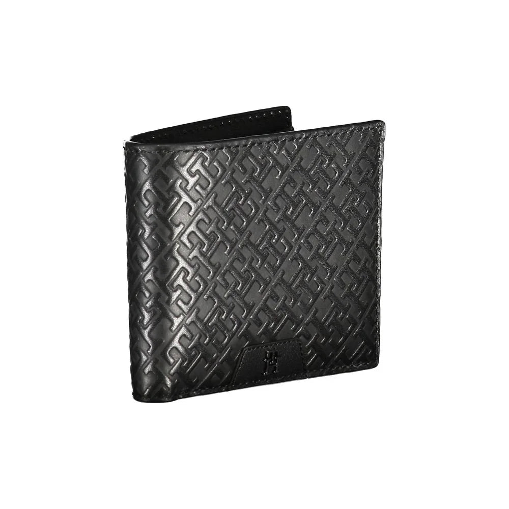 Tommy Hilfiger Elegant Leather Wallet with Coin Purse - Wallets