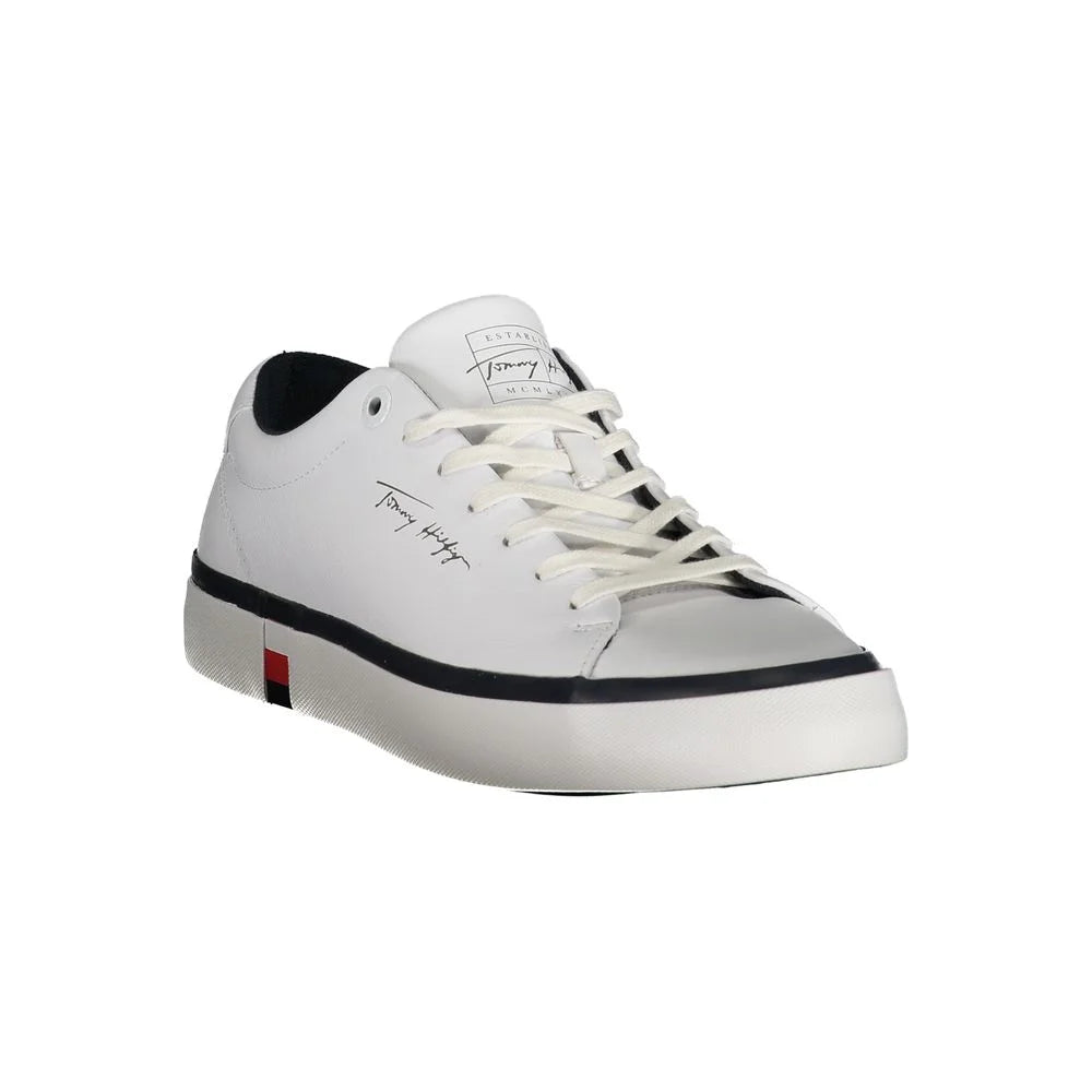 Tommy Hilfiger Elevate Your Game with Stylish White Sneakers - Sneakers