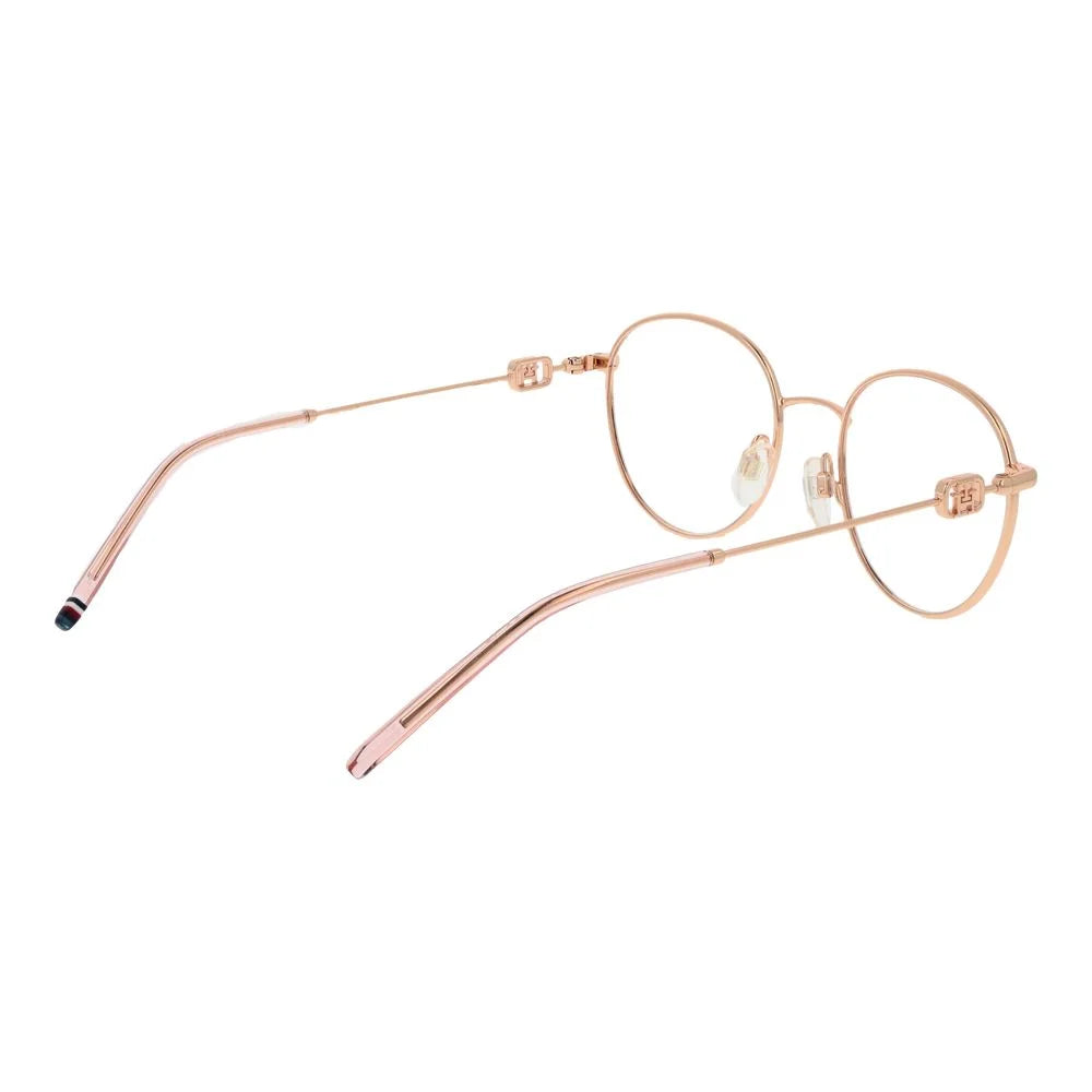 Tommy Hilfiger Gold Stainless Steel Glasses (Frames) - Eyeglasses