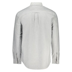 Tommy Hilfiger Gray Cotton Men Shirt - Shirts