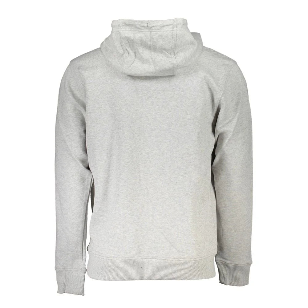Tommy Hilfiger Gray Cotton Men Sweater - Hoodies