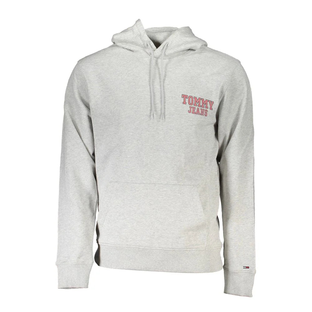 Tommy Hilfiger Gray Cotton Men Sweater - Hoodies