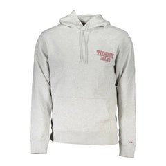 Tommy Hilfiger Gray Cotton Men Sweater - Hoodies