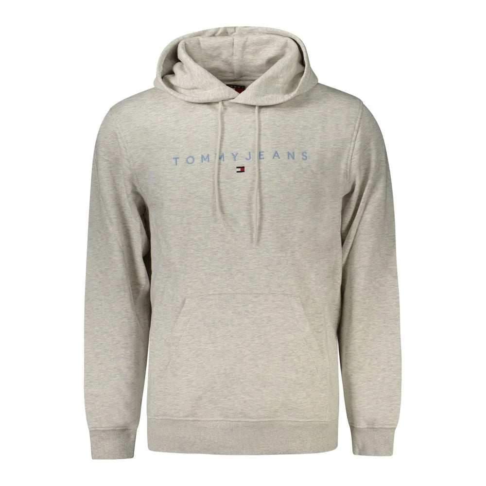 Tommy Hilfiger Gray Cotton Men Sweater - Hoodies