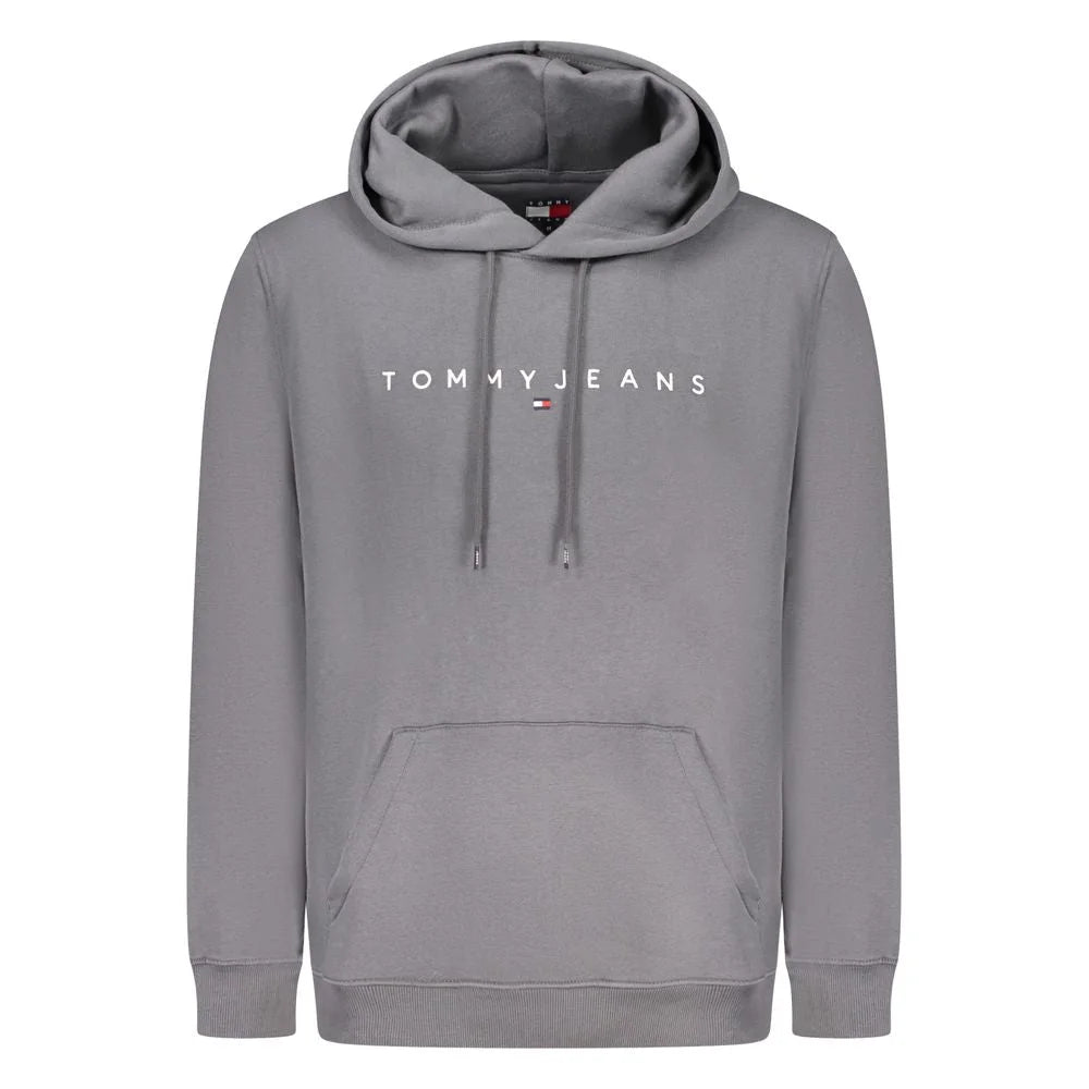 Tommy Hilfiger Gray Cotton Men Sweater - Hoodies