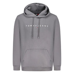 Tommy Hilfiger Gray Cotton Men Sweater - Hoodies