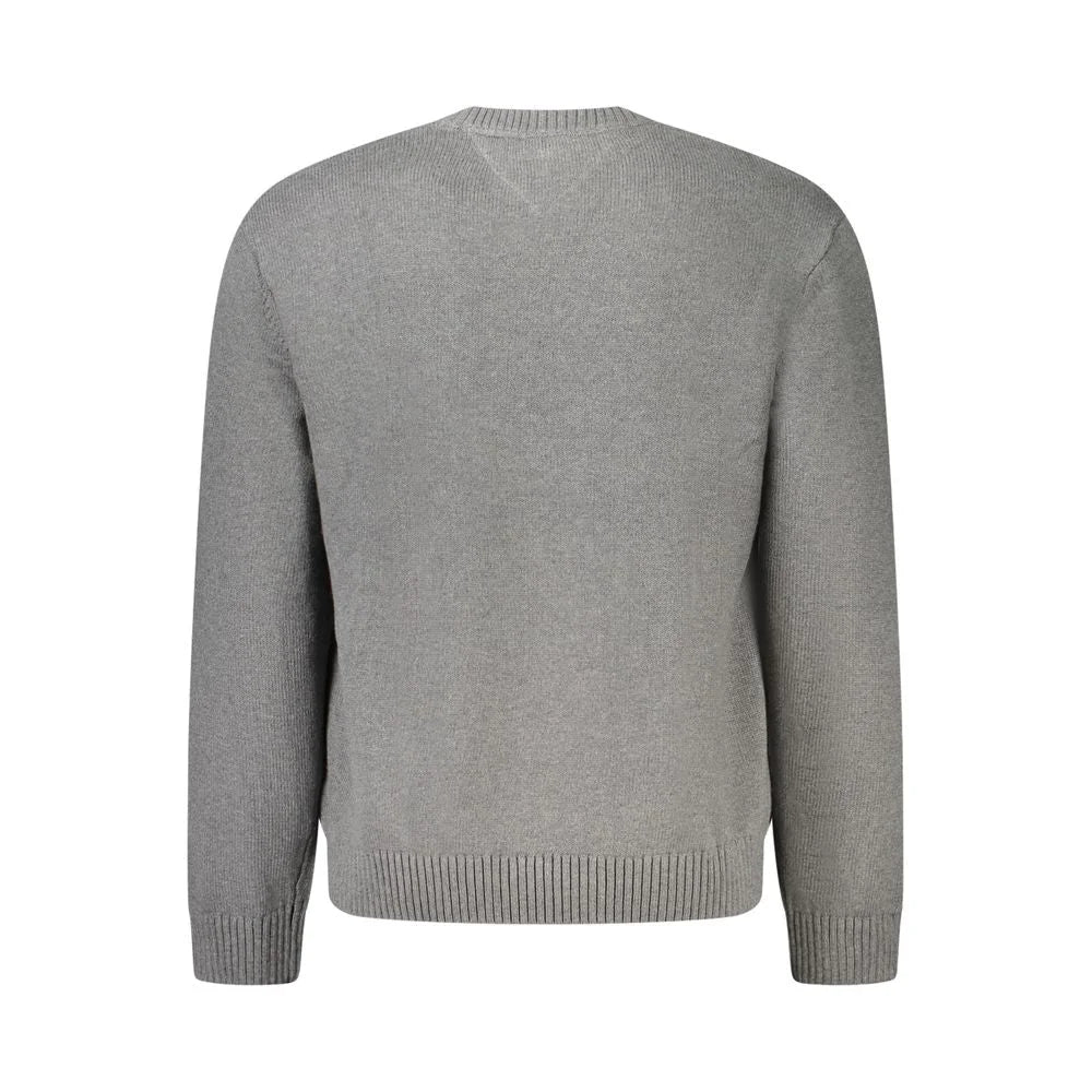 Tommy Hilfiger Gray Cotton Men Sweater - Sweaters