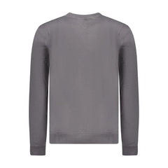 Tommy Hilfiger Gray Cotton Men Sweater - Sweatshirts