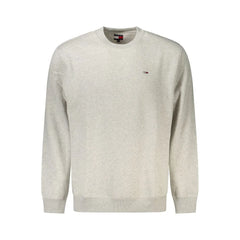 Tommy Hilfiger Gray Cotton Men Sweater - Sweatshirts