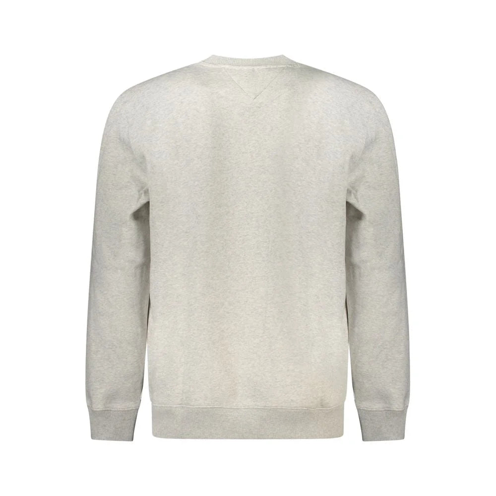 Tommy Hilfiger Gray Cotton Men Sweater - Sweatshirts