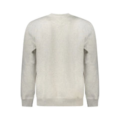 Tommy Hilfiger Gray Cotton Men Sweater - Sweatshirts