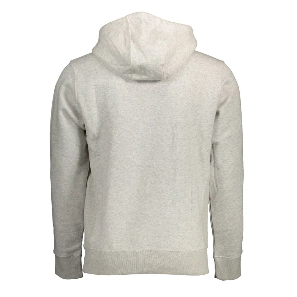 Tommy Hilfiger Gray Cotton Men Sweater - XXL - Hoodies