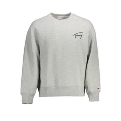 Tommy Hilfiger Gray Cotton Men Sweater - XXL - Sweatshirts
