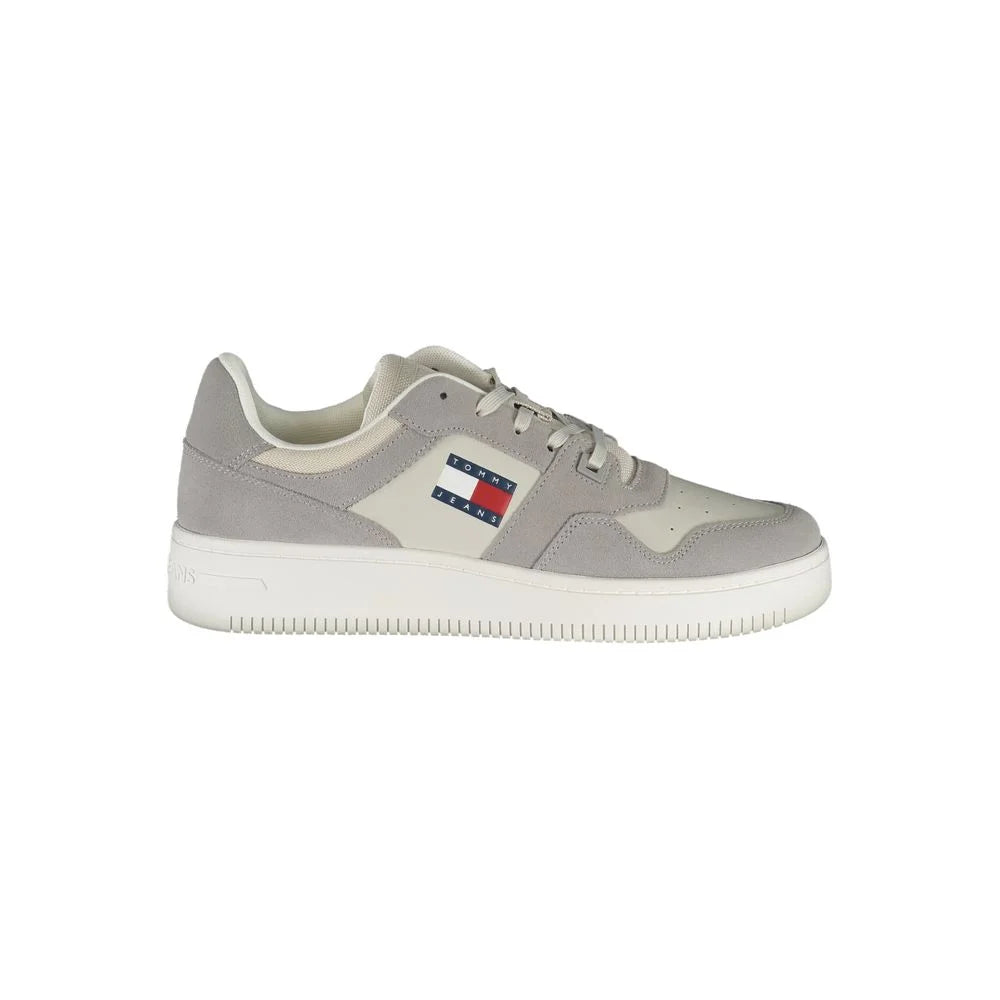 Tommy Hilfiger Gray Polyester Sneaker - EU40/US7 - Sneakers