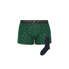 Tommy Hilfiger Green Cotton Boxer