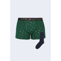 Tommy Hilfiger Green Cotton Boxer