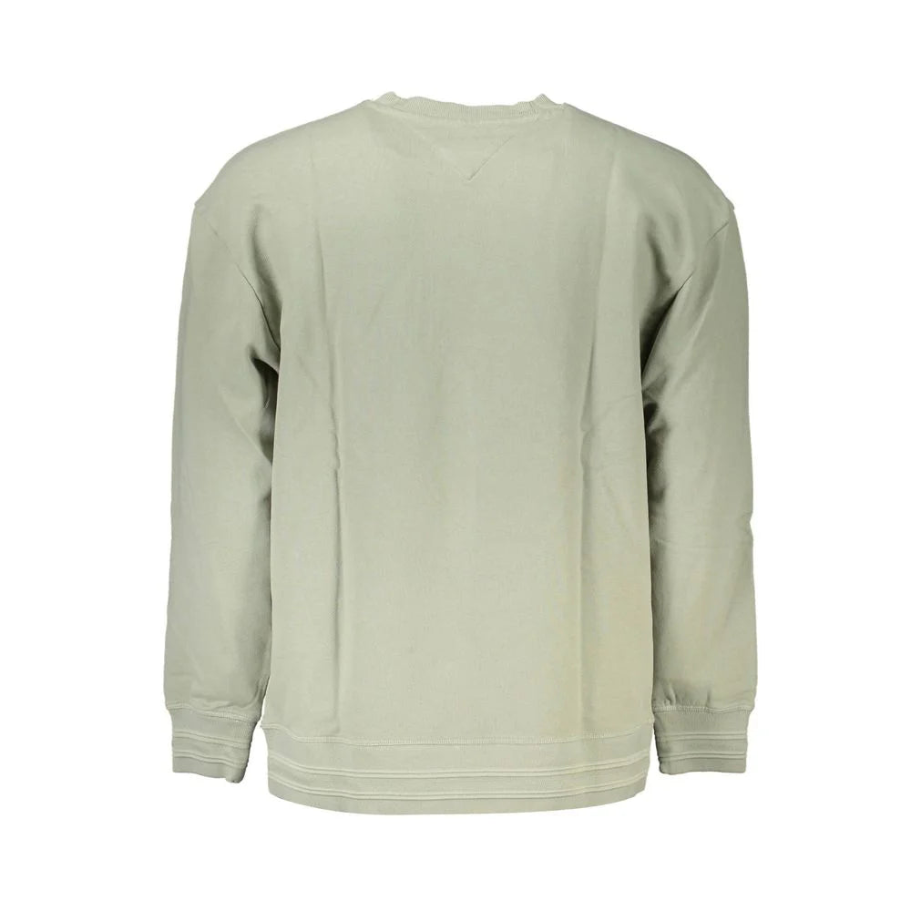 Tommy Hilfiger Green Cotton Men Sweater - L - Sweatshirts