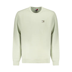 Tommy Hilfiger Green Cotton Men Sweater - Sweatshirts