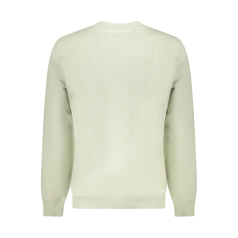 Tommy Hilfiger Green Cotton Men Sweater - Sweatshirts