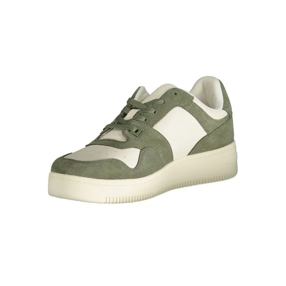 Tommy Hilfiger Green Polyester Sneaker - Sneakers