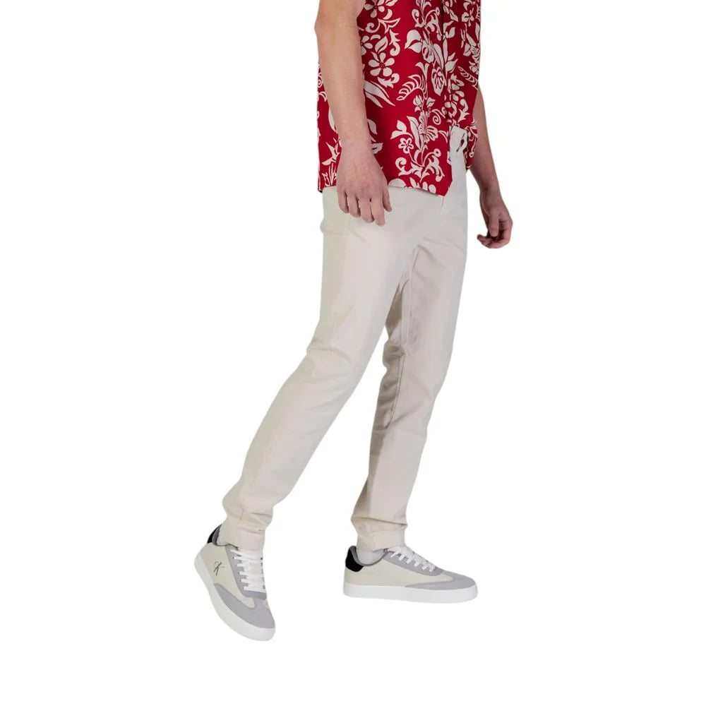 Tommy Hilfiger Jeans Beige Cotton Skinny Pant - W31 | L32