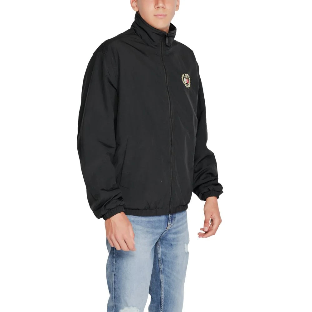 Tommy Hilfiger Jeans Black Recycled Polyester Jackets & Coat