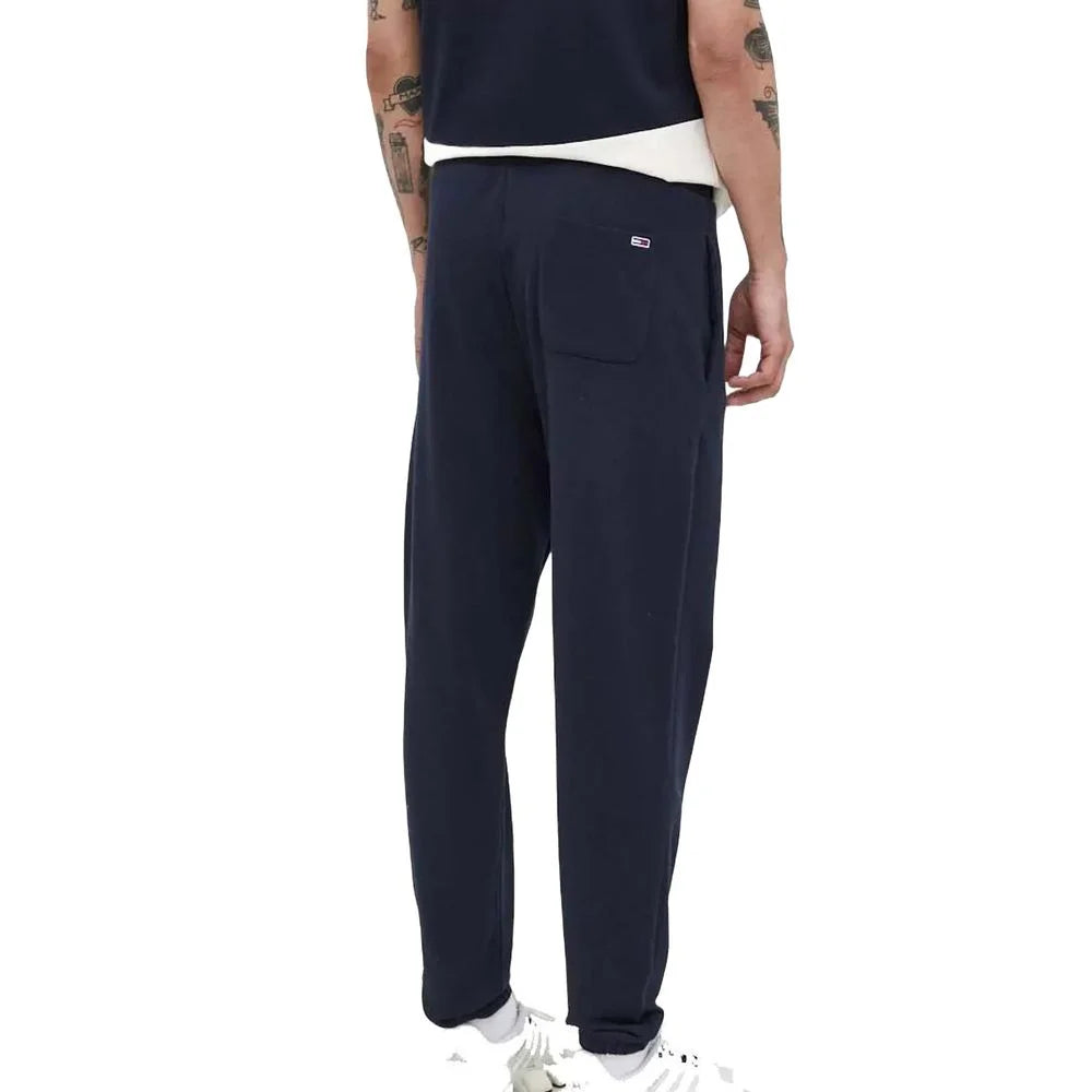 Tommy Hilfiger Jeans Blue Cotton Joggers Workout Pant - IT44 | S