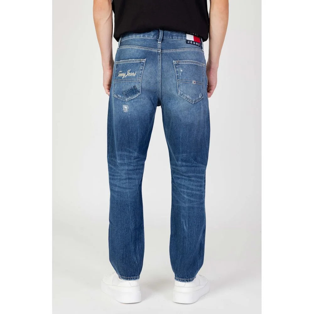 Tommy Hilfiger Jeans Blue Cotton Slim Fit Jean