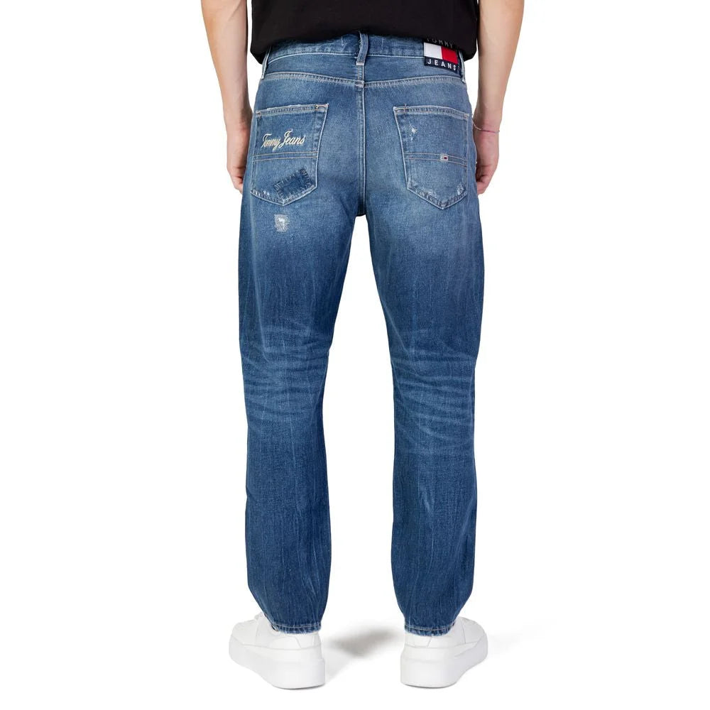 Tommy Hilfiger Jeans Blue Cotton Slim Fit Jean
