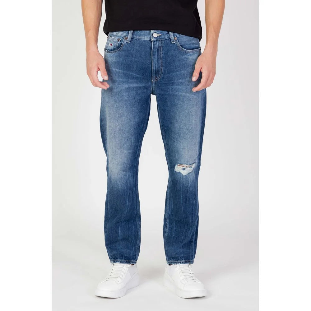 Tommy Hilfiger Jeans Blue Cotton Slim Fit Jean