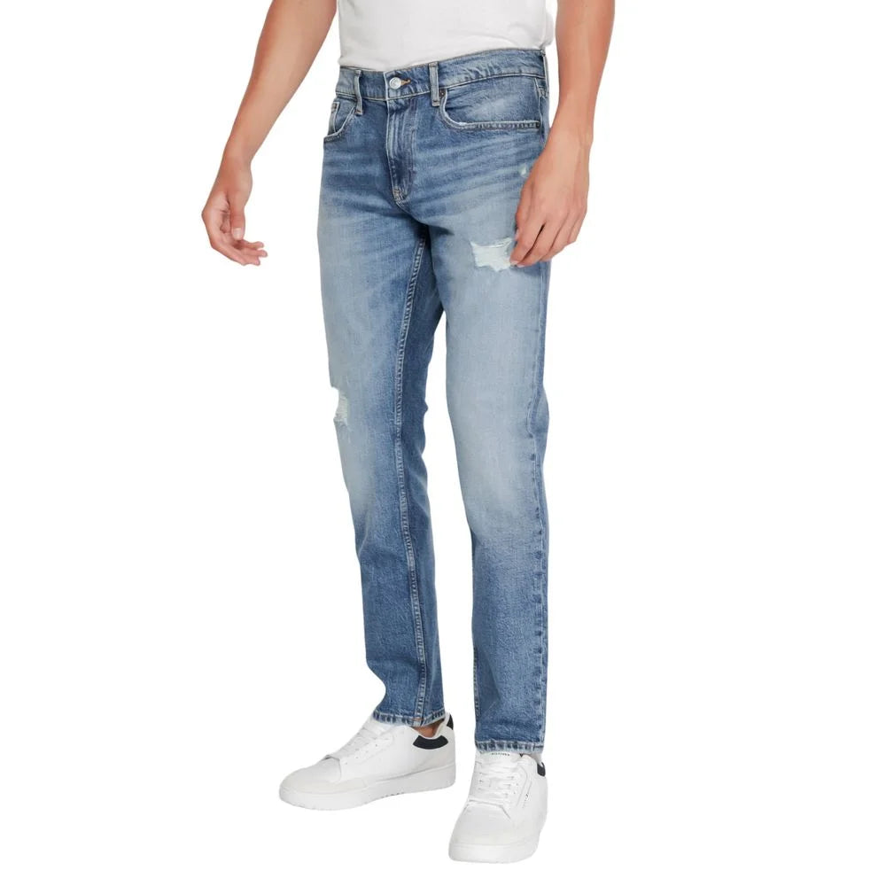 Tommy Hilfiger Jeans Blue Cotton Slim Fit Jean - W28 | L30
