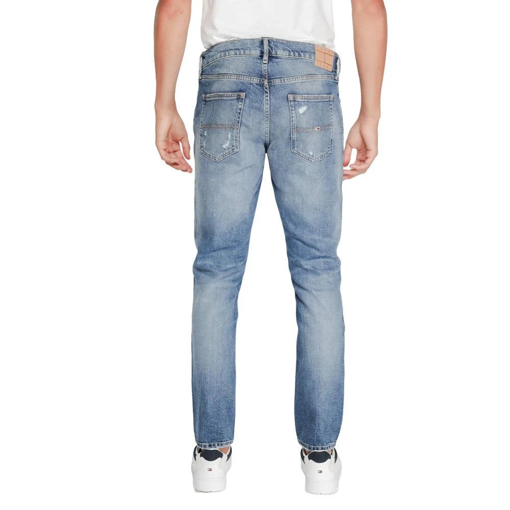 Tommy Hilfiger Jeans Blue Cotton Slim Fit Jean - W28 | L30