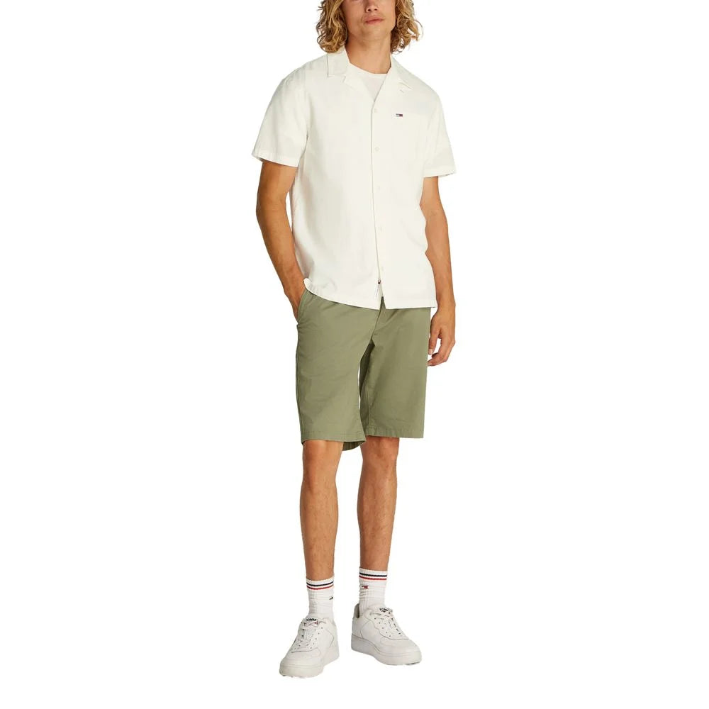 Tommy Hilfiger Jeans Cream Cotton Shirt - IT46 | M